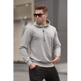 Madmext Gri Erkek Sweatshirt 5334,Gri S
