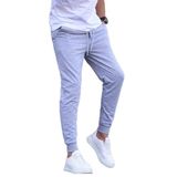 Madmext Gri Paçası Lastikli Erkek Eşofman 4821,Gri XL