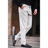 Madmext Gri Regular Fit Düz Kesim Yan Cepli Erkek Pantolon 6540 - XL