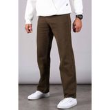Madmext Haki Straight Fit Erkek Jean Pantolon 6312