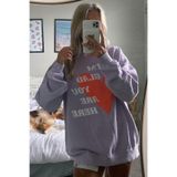 Madmext, Kadın, Lila Sweatshirt, S Beden