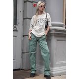Madmext Kadın Mint Yeşili Kargo Pantolon, Cep Detaylı, XL