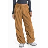 Madmext Kadın Paraşüt Jogger Pantolon, Kahverengi, L Beden