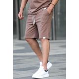 Madmext Kahverengi Basic Erkek Şort Regular Fit Yan Cep Özellikli Günlük Kullanım İçin Rahat