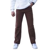Madmext Kahverengi Straight Fit Erkek Jean Pantolon 6312,Kahverengi 32