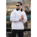 Madmext Karmelanj Polo Yaka Erkek Sweatshirt 7086