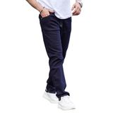 Madmext Koyu Mavi Straight Fit Erkek Kot Pantolon Jeans 6856,Koyu Mavi 30