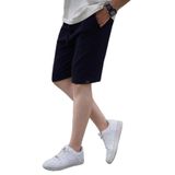 Madmext Lacivert Beli Ayarlanabilir Cepli Kısa Erkek Şort 6544,Lacivert S