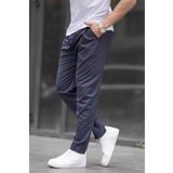 Madmext Lacivert Düz Paça Erkek Pantolon 6531
