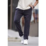 Madmext Lacivert Düz Paça Erkek Pantolon 6535