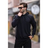 Madmext Lacivert Kapüşonlu Erkek Sweatshirt 7069,Lacivert M