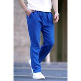 Madmext Lacivert Müslin Kumaş Erkek Basic Pantolon 6507 - XL - --