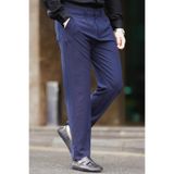 Madmext Lacivert Regular Fit Düz Kesim Yan Cepli Erkek Pantolon 6540,Lacivert M