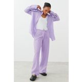 Madmext Lila Elastik Belli Bol Kesim Pantolon MG2020