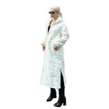 Madmext Mad Girls Ekru Uzun Şişme Mont Mg1303,Ekru XS