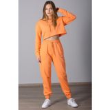 Madmext Mad Girls Turuncu Kapüşonlu Kadın Eşofman Takımı Mg465-5