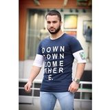 Madmext MAD4010 Lacivert Erkek T-shirt