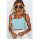 Madmext MG1010 Mad Girls Bebe Mavisi Crop