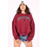 Madmext MG1196 Bordo Kadın Sweatshirt