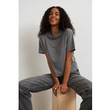 Madmext MG1284 Mad Girls Füme Tişört