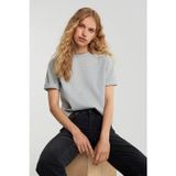Madmext MG1284 Mad Girls Gri Kadın T-shirt