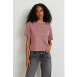 Madmext MG1284 Mad Girls Siyah Kadın T-shirt