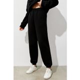 Madmext MG1353 Kadın Gri Comfort Fit Eşofman Altı