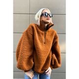 Madmext MG1413 Kiremit Kadın Sweatshirt