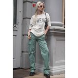 Madmext MG1602 Mint Yeşili Kadın Pantolon