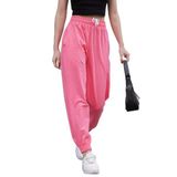 Madmext MG1635 Fuşya Comfort Fit Basic Kadın Eşofman Altı