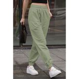 Madmext MG1635 Mint Yeşili Comfort Fit Basic Eşofman Altı