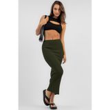 Madmext MG1813 Saks Basic Uzun Triko Etek