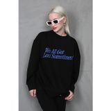 Madmext MG1901 Siyah Kadın Sweatshirt