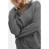 Madmext MG1933 Füme Kadın Sweatshirt