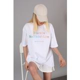 Madmext MG946 Mad Girls Beyaz T-shirt