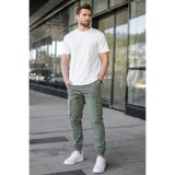 Madmext Mint Yeşili Dar Paça Kargo Cep Erkek Pantolon 5647