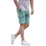 Madmext Mint Yeşili Erkek Kargo Cep Şort 6534,Mint Yeşili XL