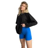 Madmext Siyah Basic Bisiklet Yaka Kadın Sweatshirt Mg1676,Siyah M