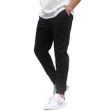 Madmext Siyah Basic Paçası Lastikli Erkek Eşofman 5494,Siyah XL