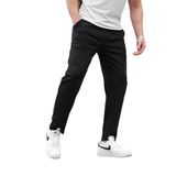 Madmext Siyah Düz Paça Erkek Pantolon E6556,Siyah 2XL