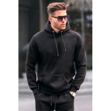 Madmext Siyah Erkek Sweatshirt 5339,Siyah M