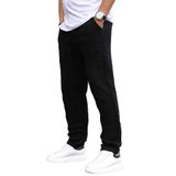 Madmext Siyah Müslin Kumaş Erkek Basic Pantolon 6507,Siyah S
