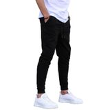 Madmext Siyah Paçası Lastikli Erkek Eşofman 4821,Siyah XL