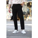 Madmext Siyah Regular Fit Erkek Pantolon E6574
