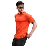 Madmext Turuncu Basic Erkek Tişört,Turuncu M