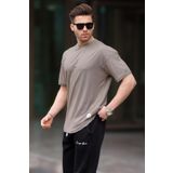 Madmext Vizon Basic Oversize Erkek Tişört 7012