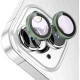 MADNOVA Apple iPhone için Kamera Koruyucu Alüminyum Alaşım Çerçeveli Tempered Glass iPhone Kamera Lens Koruyucu (YEŞİL, iPhone 11/12/12 Mini)
