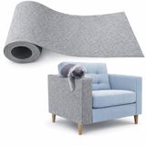 MADPET Kedi Tırmalama Matı Yapışkanlı - Keçe Tırmalama Pedi 100x30 cm - Duvar Koltuk Zemin Koruyucu - Tırnak Bakım Ürünü - Kaymaz Dayanıklı Uzun Ömürlü Evcil Hayvan Aksesuarı (Gri)