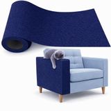 MADPET Kedi Tırmalama Matı Yapışkanlı - Keçe Tırmalama Pedi 100x30 cm - Duvar Koltuk Zemin Koruyucu - Tırnak Bakım Ürünü - Kaymaz Dayanıklı Uzun Ömürlü Evcil Hayvan Aksesuarı (Lacivert)