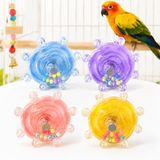MADPET Kuş Oyuncağı Dönen Çıngıraklı Aksesuar - Muhabbet Kuşu Papağan Sultan Paraket İçin Kafes İçi Sesli Aktivite Oyuncağı - Vidalı Kolay Montajlı Model (Stok Durumuna Göre Renk Gönderilir)